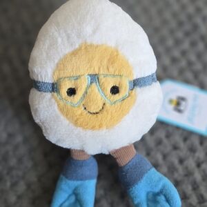 Jellycat BOILED scuba Egg